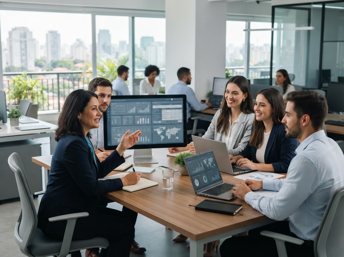 Madurança Partners - equipe organizando dados e indicadores de risco